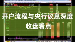 开户流程与央行议息深度 收盘看点